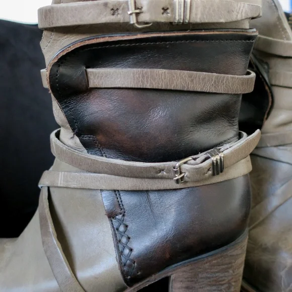 Freebird Baker Stone Boots Size 9 - Picture 2 of 8